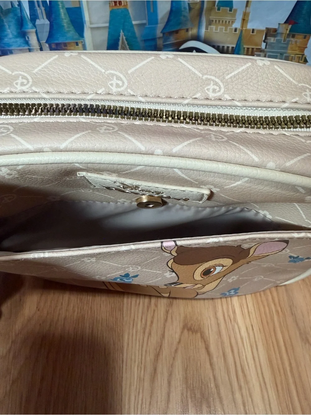 Disney Bambi with Thumper Charm Faux Leather Crossbody Bag Primark Exclusive NEW